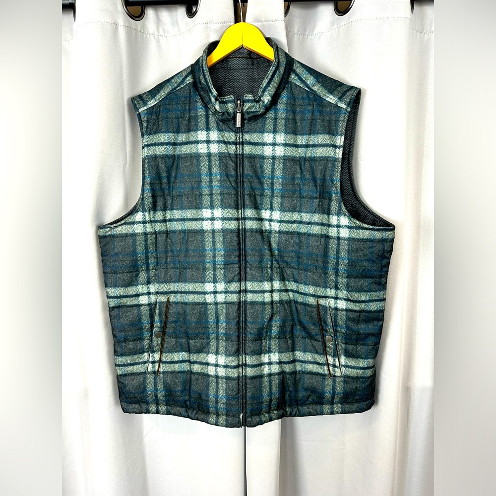 MENS TOMMY BAHAMA WINTER VEST REVERSIBLE SIZE XXL